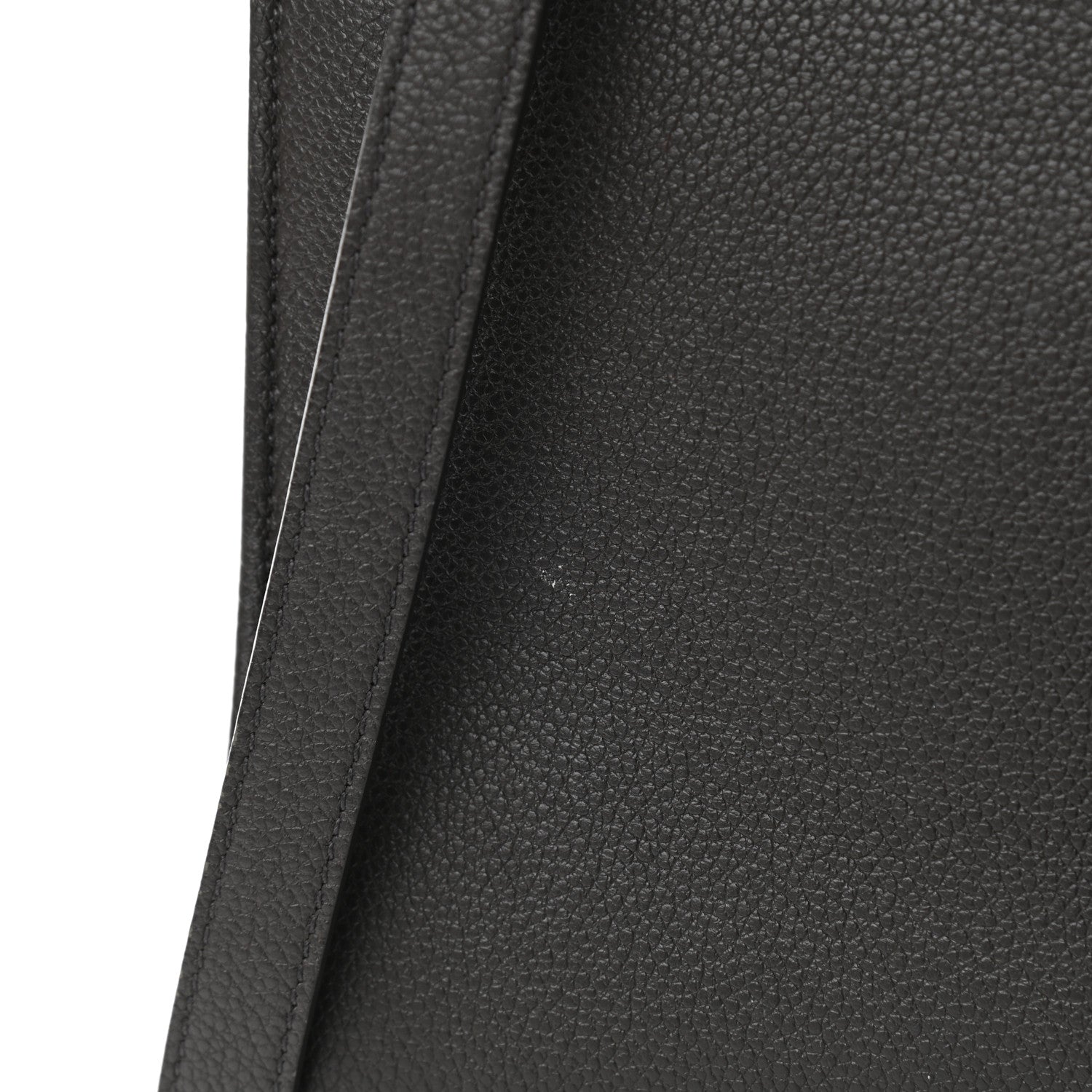 Saint Laurent Grained Calfskin Small Sac De Jour Coal 9 of 11