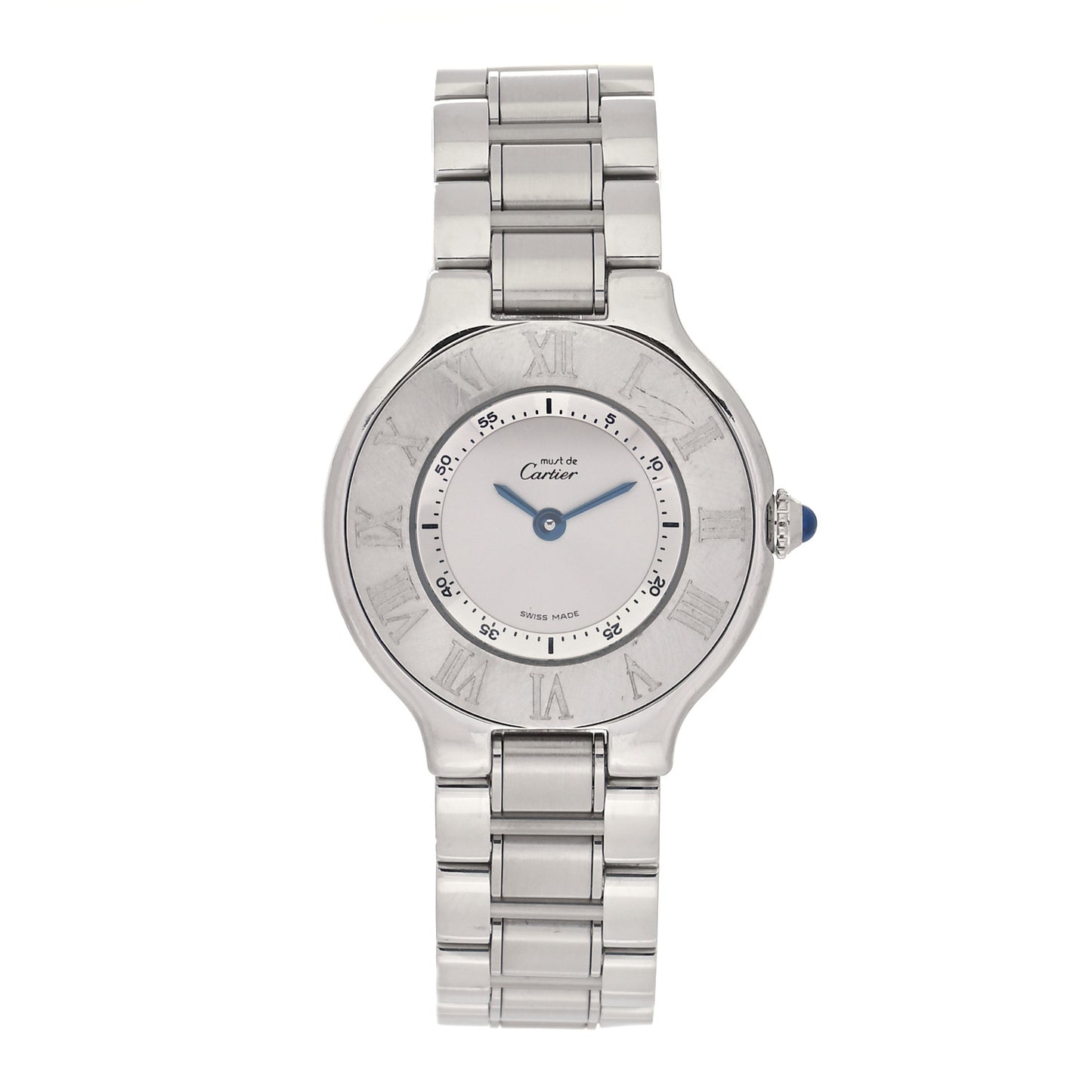 Stainless Steel 28mm Must De 21 Quartz Watch