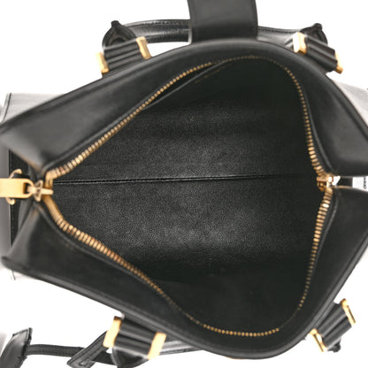 Saint Laurent Calfskin Monogram Baby Cabas Black 5 of 9