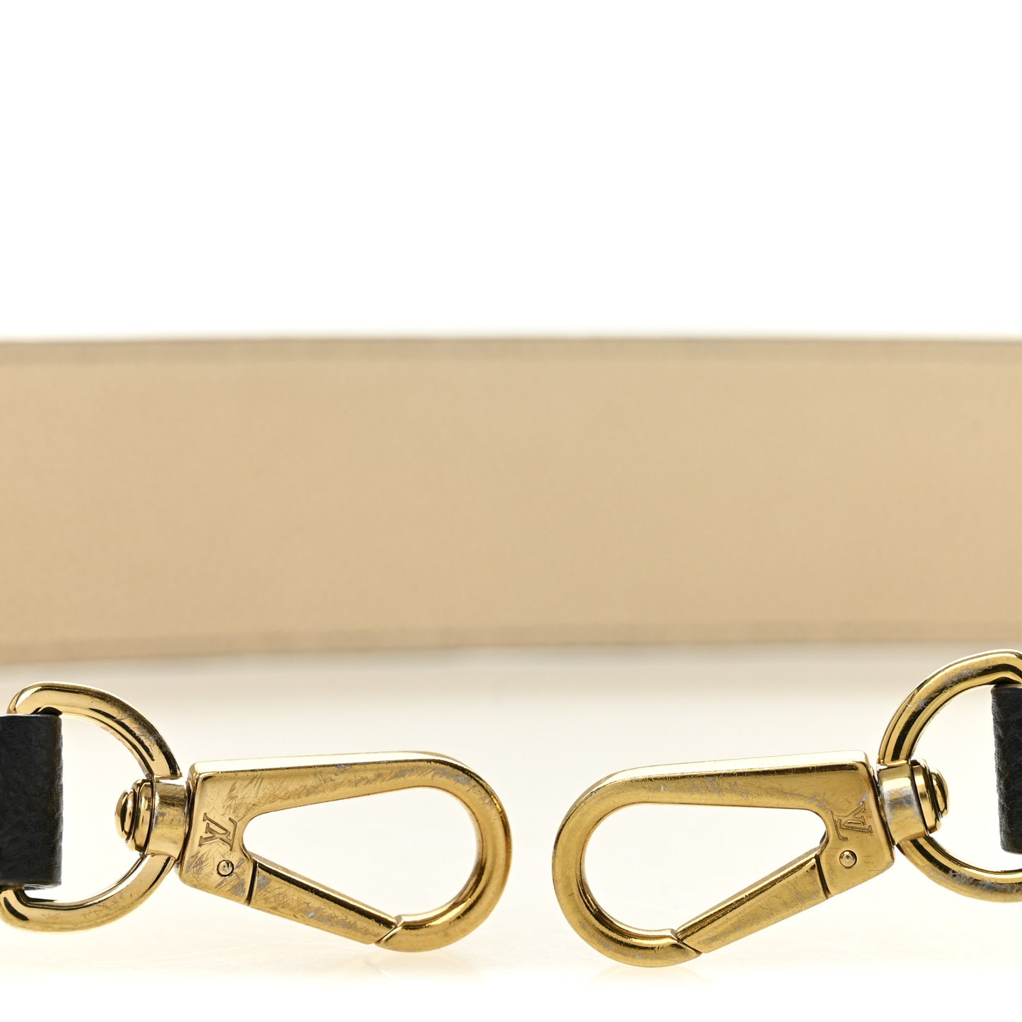 Empreinte Monogram Bandouliere Shoulder Strap Black Beige