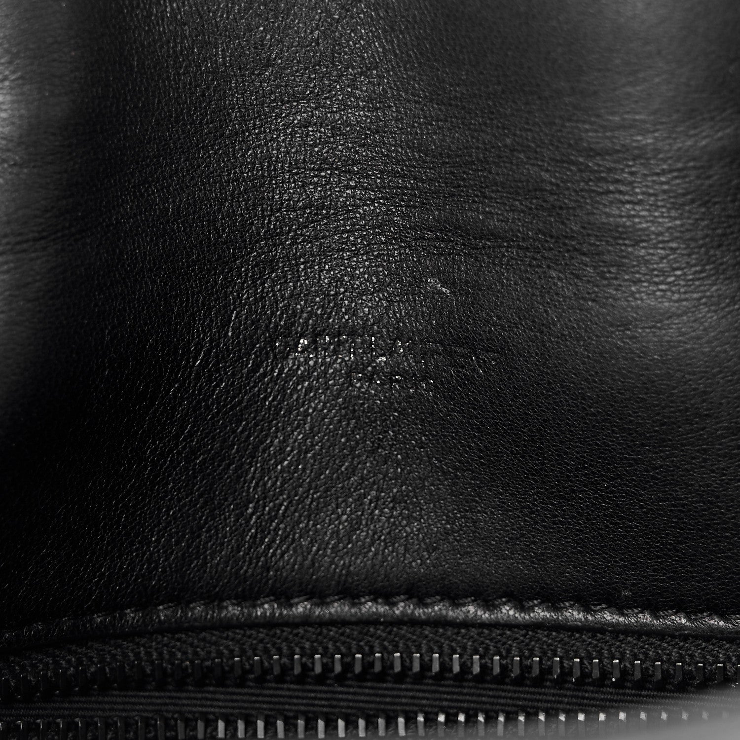 Saint Laurent Lambskin Quilted Toy Loulou Puffer Monogram Monochrome Chain Satchel Black 7 of 12