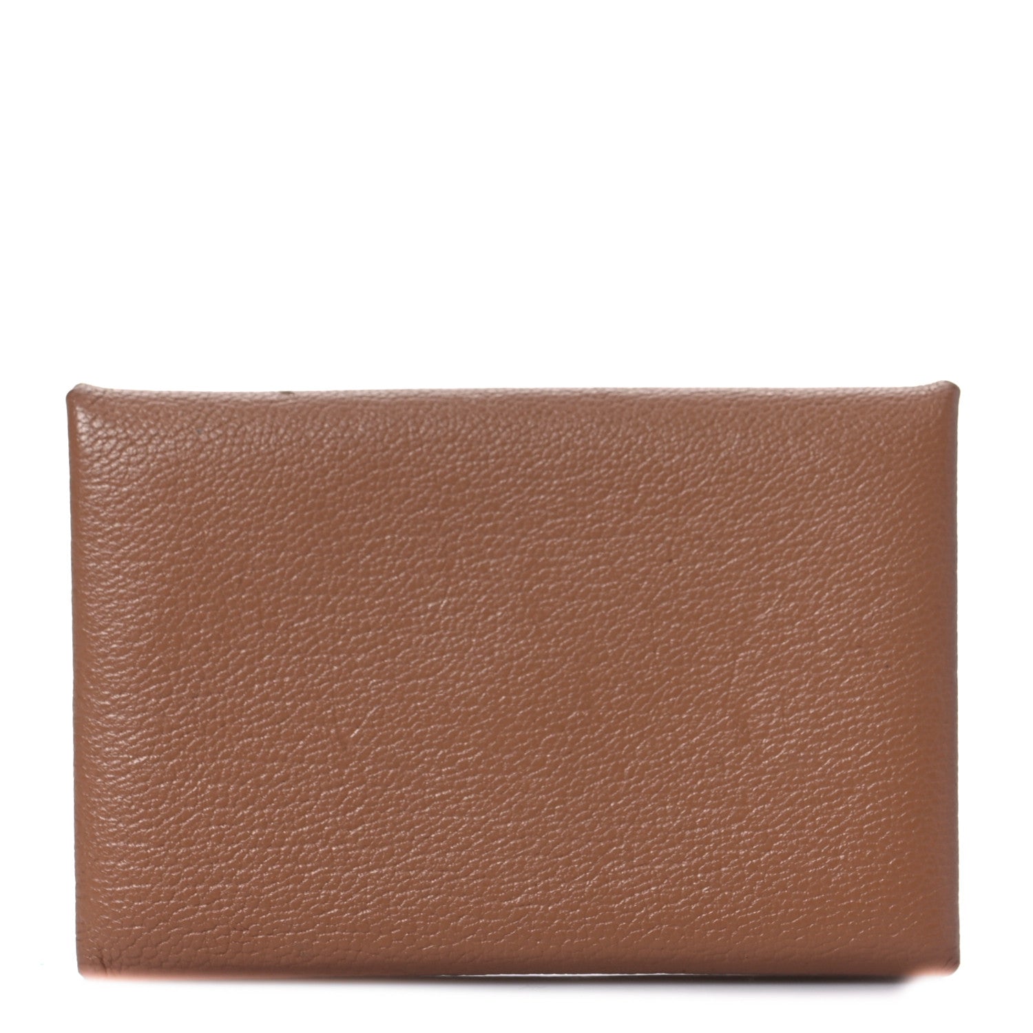 Hermes Chevre Mysore Calvi Card Case Quebracho 1 of 7