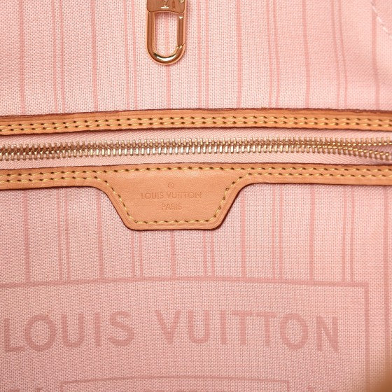 Louis Vuitton Damier Azur Tahitienne Neverfull MM 7 of 19