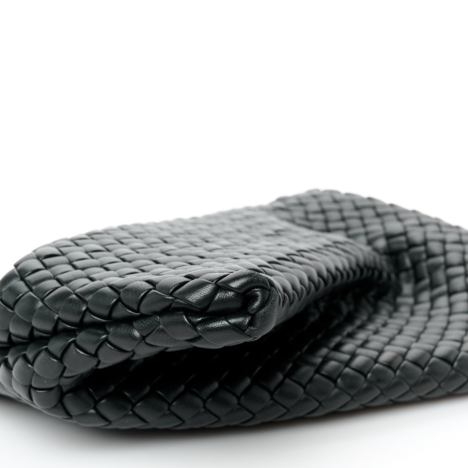 Bottega Veneta Nappa Intrecciato Crisscross Clutch Black 17 of 17