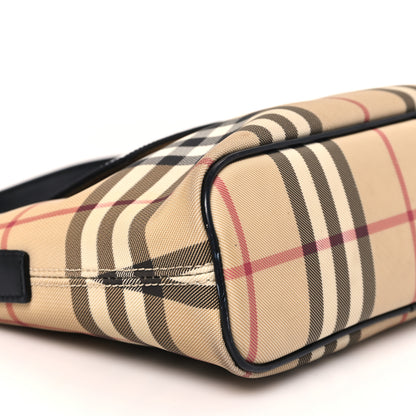 Burberry Vintage Check Shoulder Bag Black 9 of 14