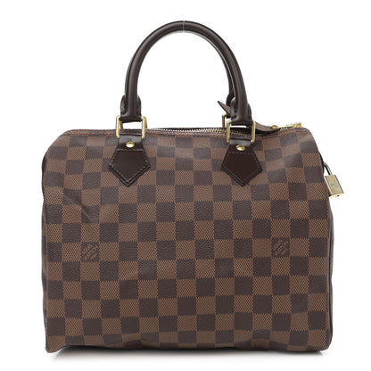 Louis Vuitton Damier Ebene Speedy 25 1 of 10