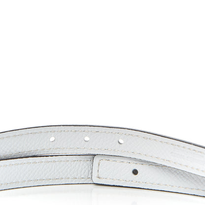 Hermes Swift Epsom 13mm Belt Strap 85 White Etoupe 4 of 5