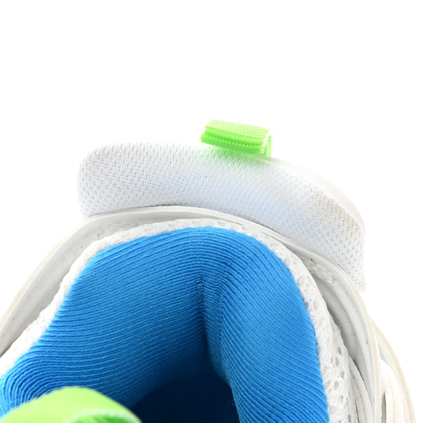 Mesh Nylon Mens Track Sneakers 41 White Green Blue