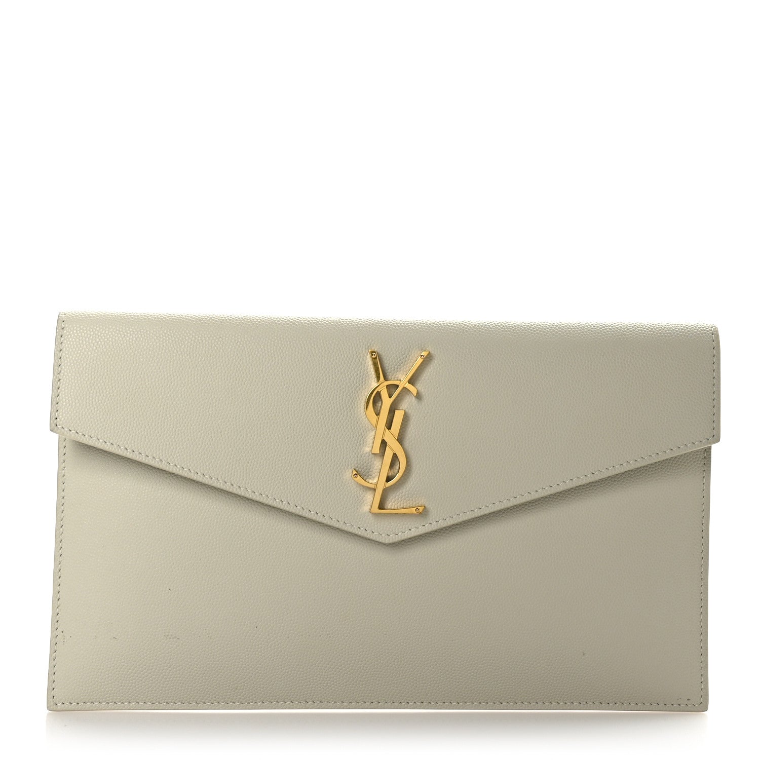 Saint Laurent Grain De Poudre Uptown Pouch Crema Soft 1 of 7
