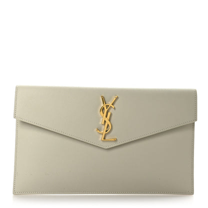 Saint Laurent Grain De Poudre Uptown Pouch Crema Soft 1 of 7
