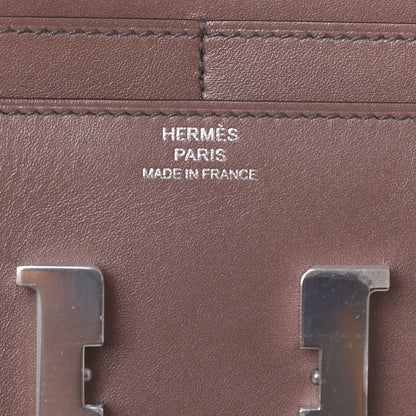 Hermes Tadelakt Constance Short Wallet Griolet 7 of 9
