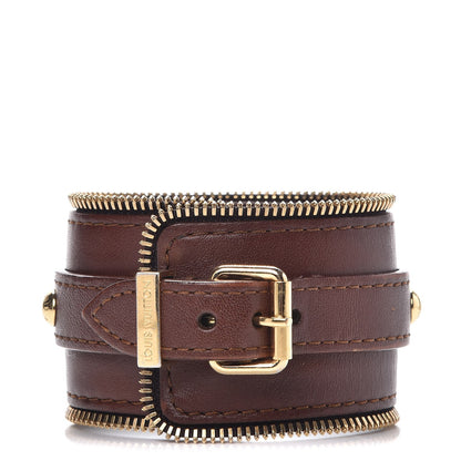 Louis Vuitton Calfskin Zippy Cuff Bracelet 1 of 6