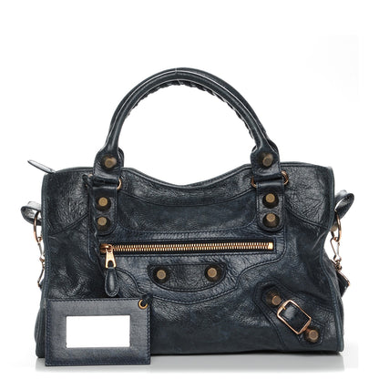 Balenciaga Agneau Giant 21 Rose Gold Hardware City Dark Night 1 of 10