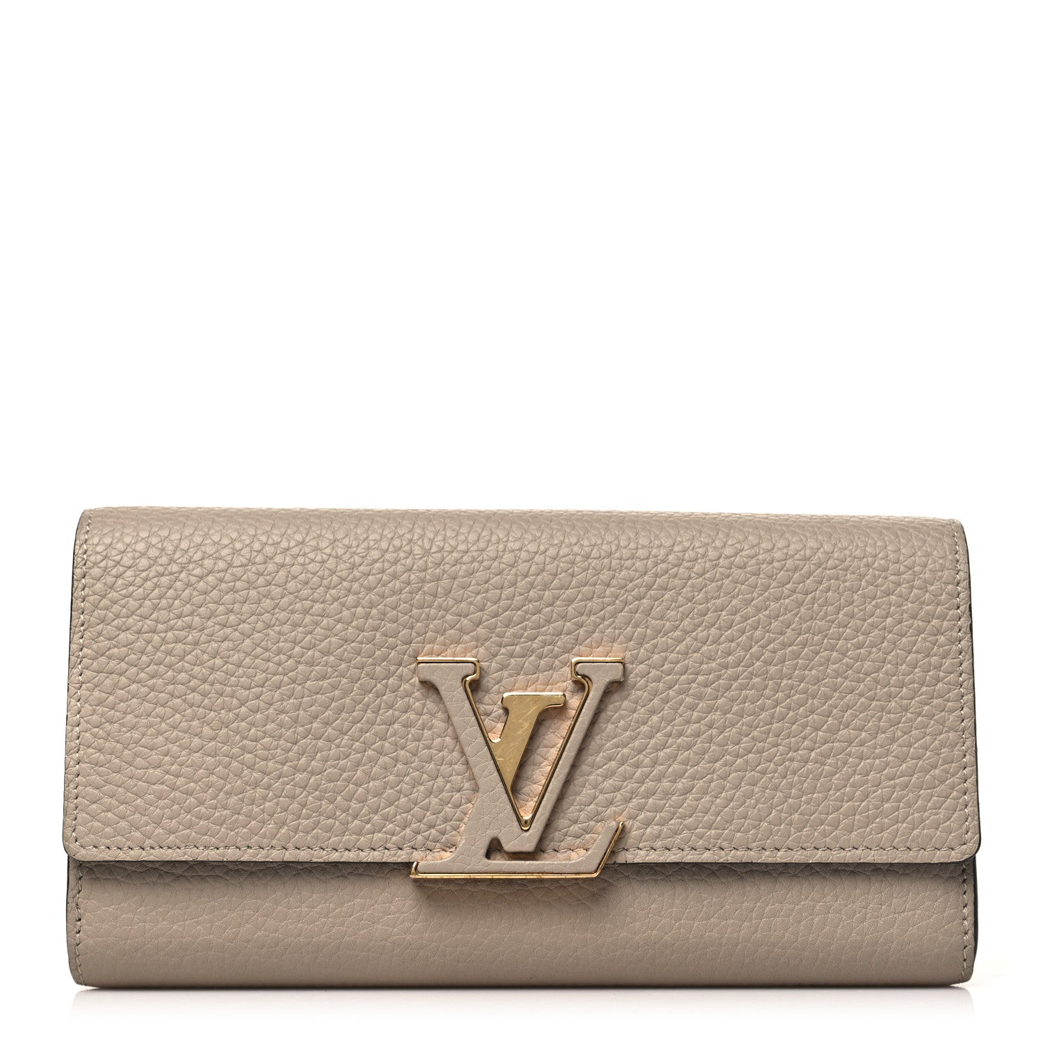 Louis Vuitton Taurillon Capucines Wallet Galet 1 of 8