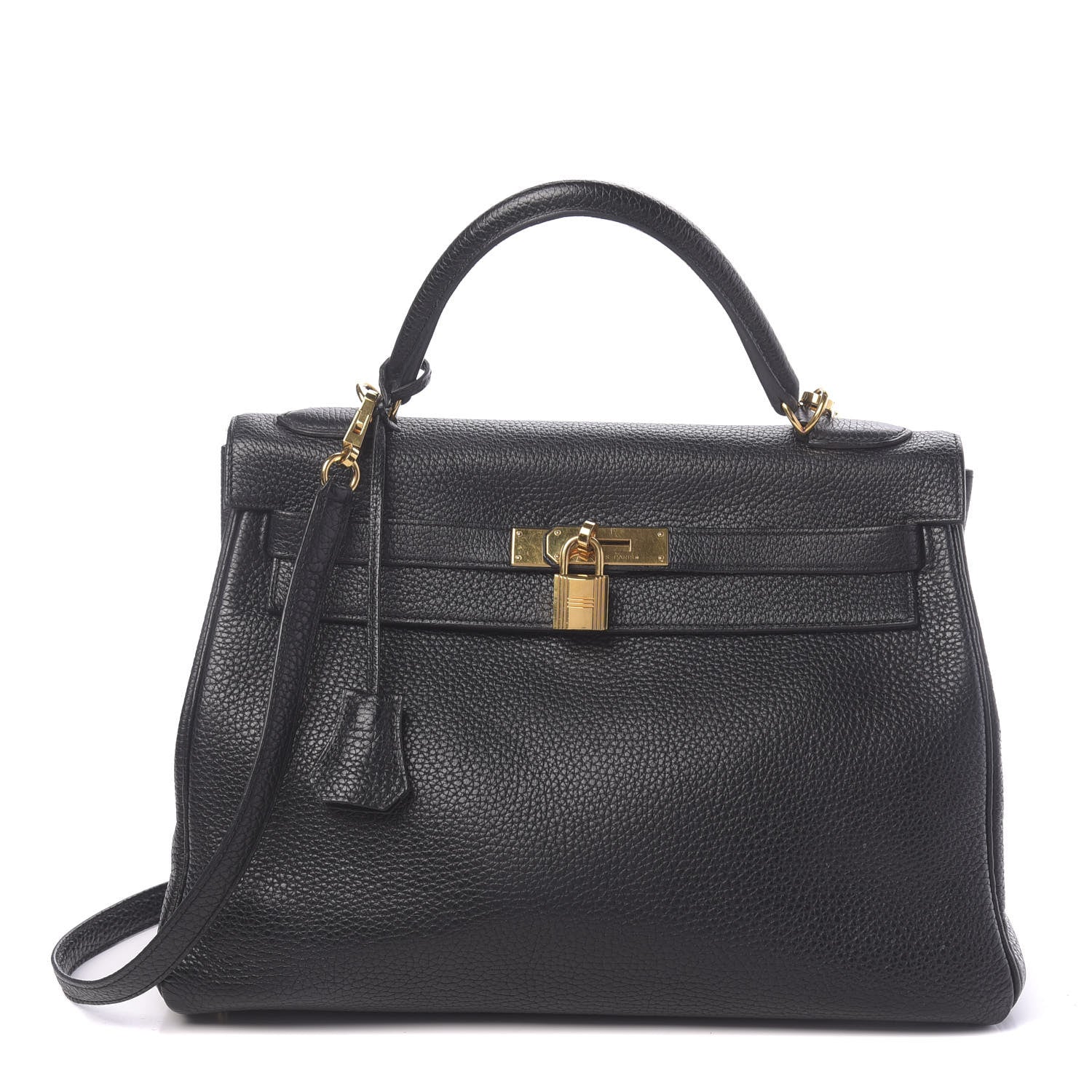 Hermes Togo Kelly Retourne 32 Black 1 of 13