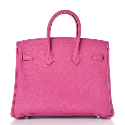 Hermes Togo Birkin 25 Magnolia 4 of 33