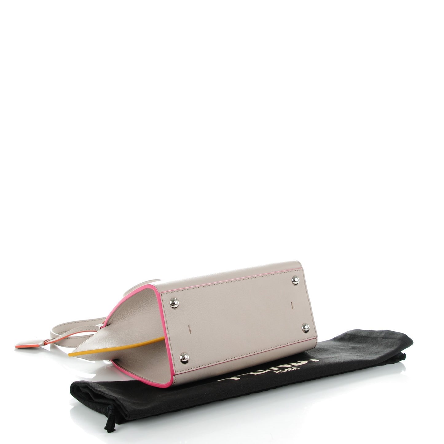 Vitello Dolce Mini 3Jours Tote Grigio Polvere