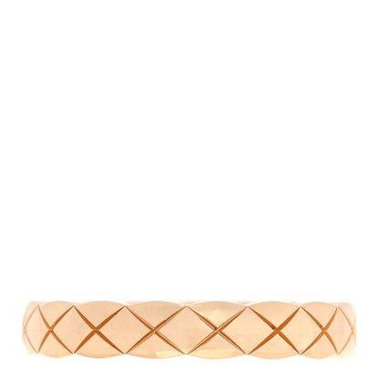 Chanel 18K Yellow Gold Mini Coco Crush Ring 49 4.75 1 of 6