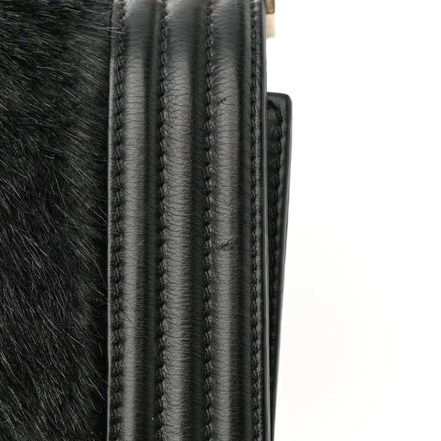 Chanel Goat Hair Medium Celtic Boy Flap Black 15 of 15