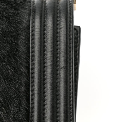 Chanel Goat Hair Medium Celtic Boy Flap Black 15 of 15