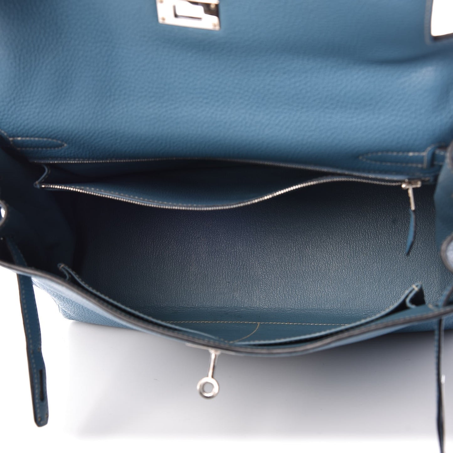 Togo Kelly Retourne 32 Blue Jean