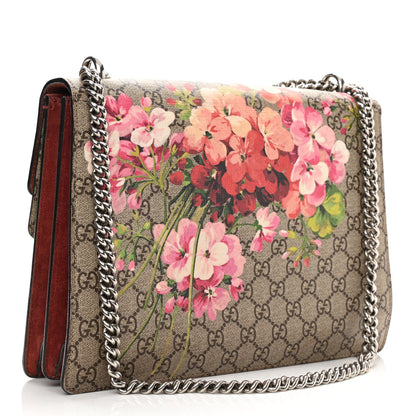 Gucci GG Supreme Monogram Blooms Medium Dionysus Shoulder Bag Beige Multicolor Dry Rose 3 of 13