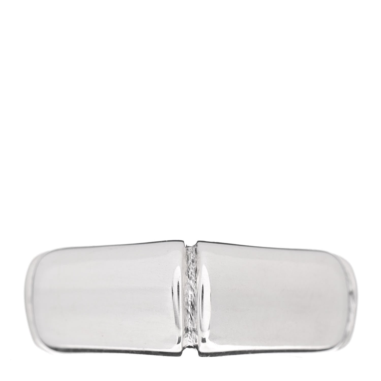 Gucci Sterling Silver Bamboo Band Ring 57 8 1 of 5