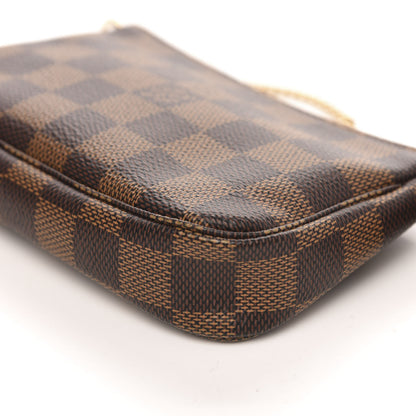 Louis Vuitton Damier Ebene Mini Pochette Accessories 9 of 10