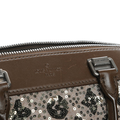 Louis Vuitton Sequin Monogram Sunshine Express Speedy Kaki 6 of 8