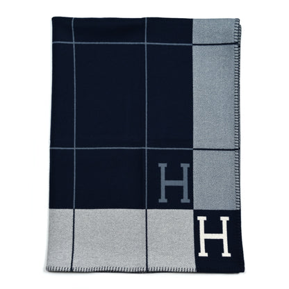 Hermes Wool Cashmere Avalon III Blanket Caban Ecru 1 of 3