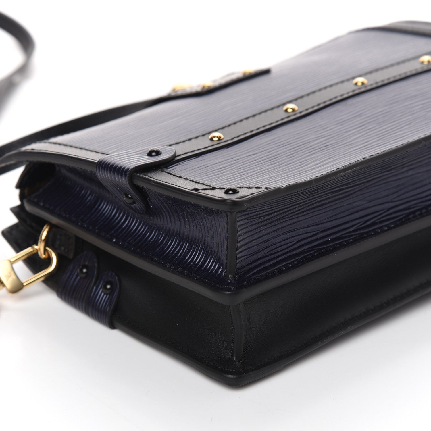 Louis Vuitton Epi Trunk Clutch Blue 8 of 9
