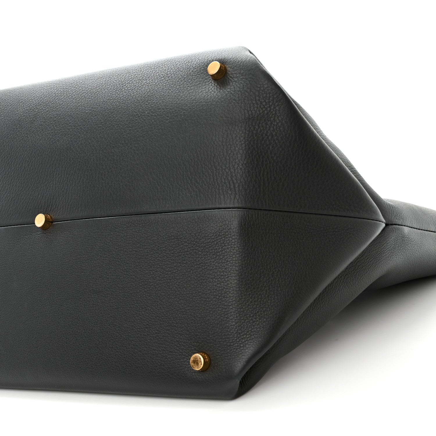 Khaite Pebbled Calfskin Medium Amelia East West Tote Black 10 of 10
