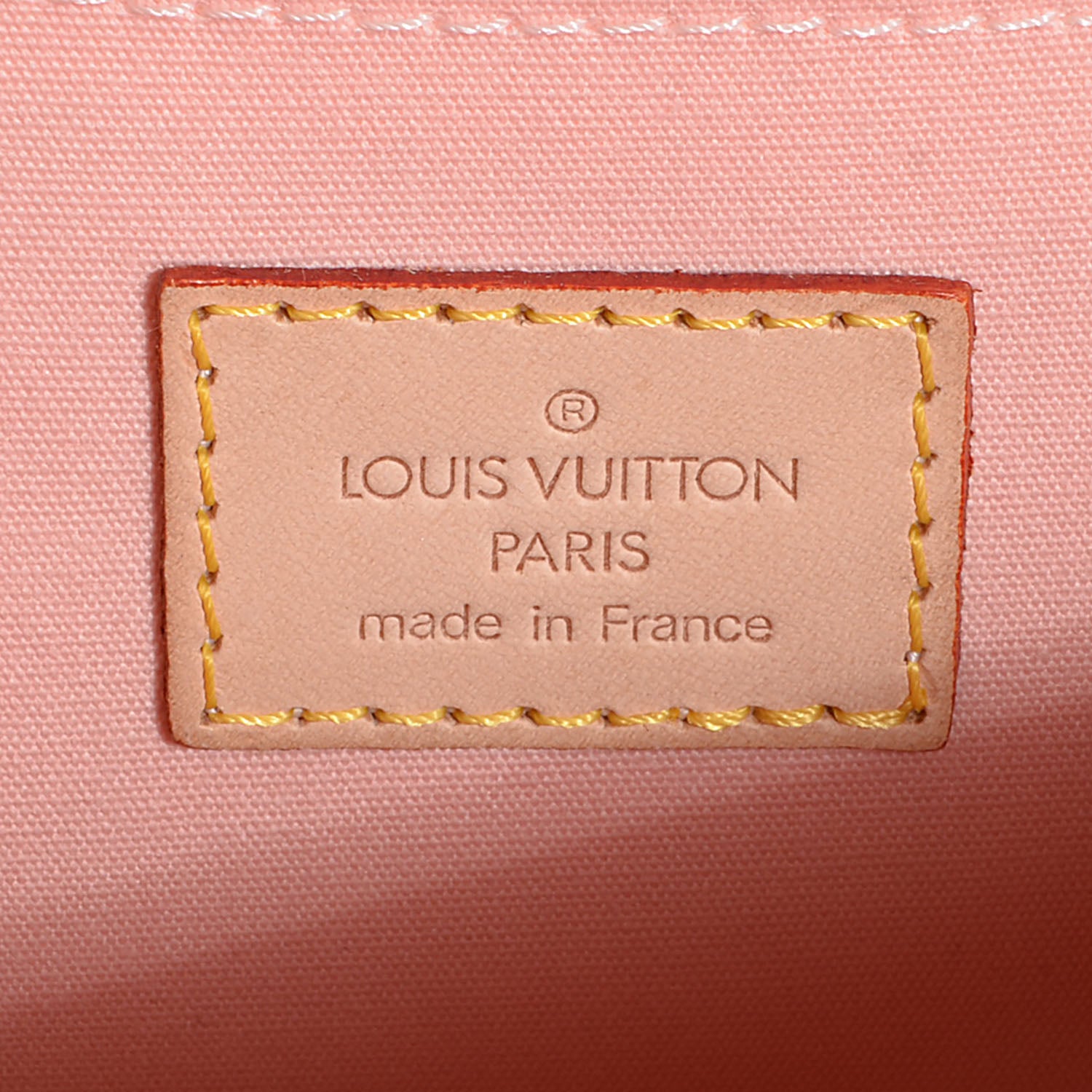 Louis Vuitton Vernis Biscayne Bay PM Marshmallow 7 of 8