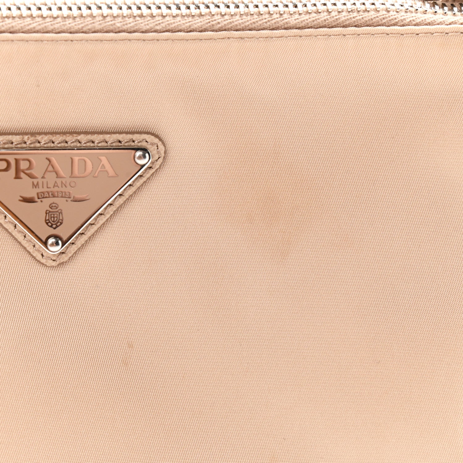 Prada Re-Nylon Saffiano Re-Edition 2000 Double Zip Crossbody Bag Cammeo 7 of 8