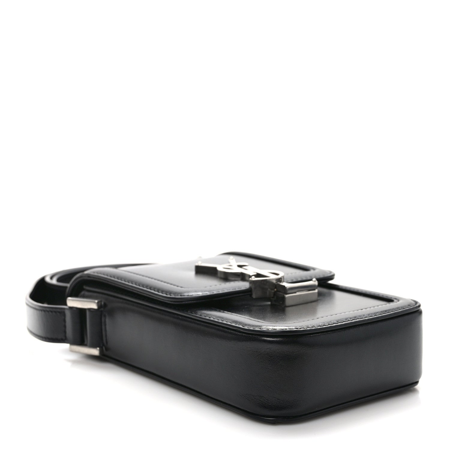 Saint Laurent Smooth Calfskin Mini Solferino Satchel Black 3 of 7