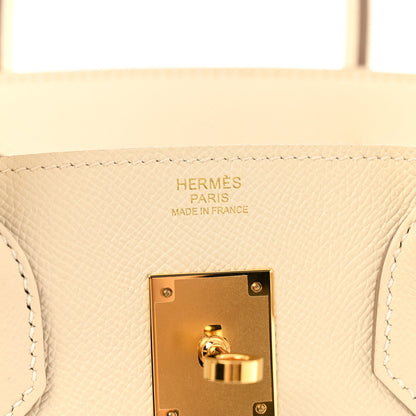 Hermes Epsom Birkin 30 Craie 6 of 12