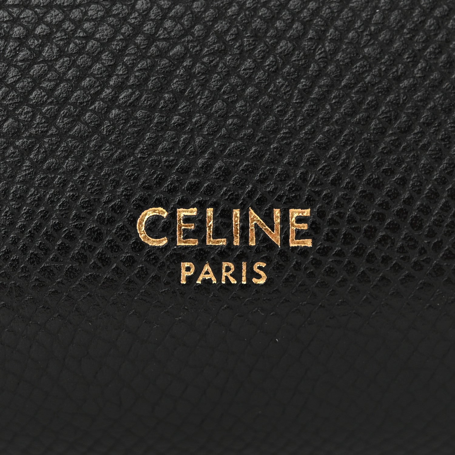 Celine Grained Calfskin Nano Belt Bag Black 5 of 9
