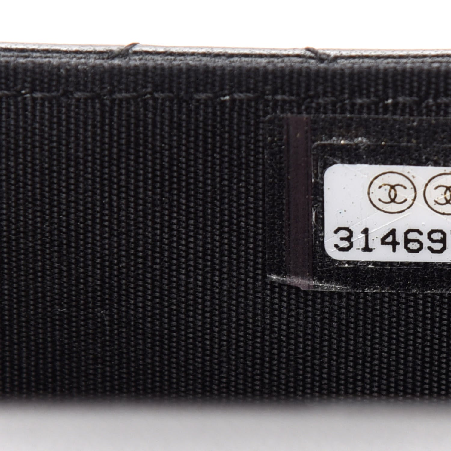 Chanel Lambskin Quilted Top Handle Flap Coin Purse With Chain Black 7 of 12