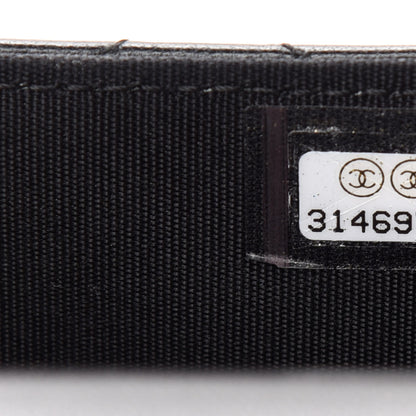 Chanel Lambskin Quilted Top Handle Flap Coin Purse With Chain Black 7 of 12