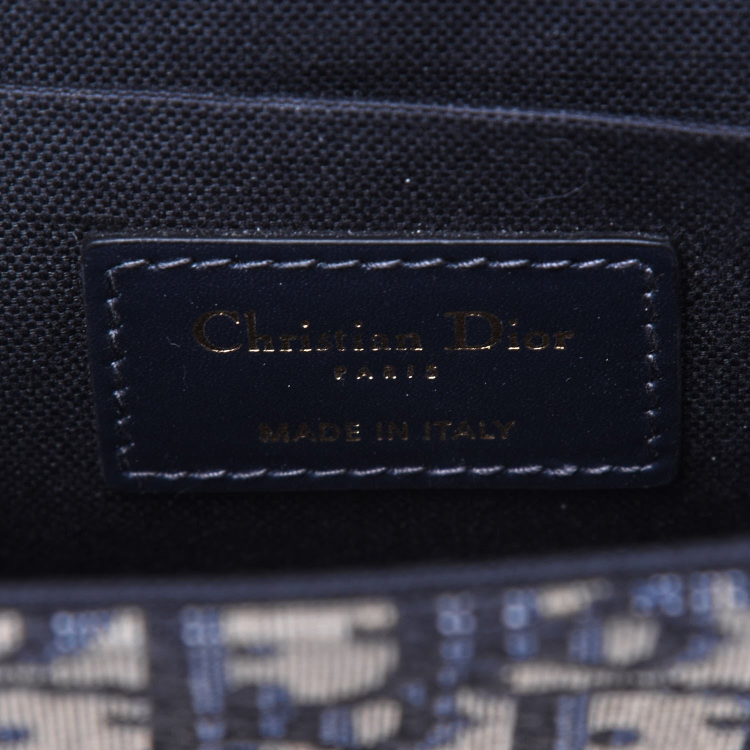 Christian Dior Oblique 30 Montaigne Box Bag Blue 6 of 12