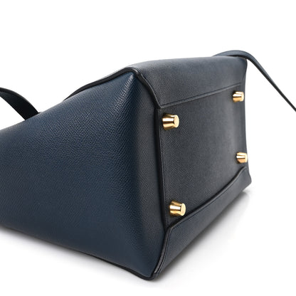 Celine Grained Calfskin Mini Belt Bag Blue 8 of 9