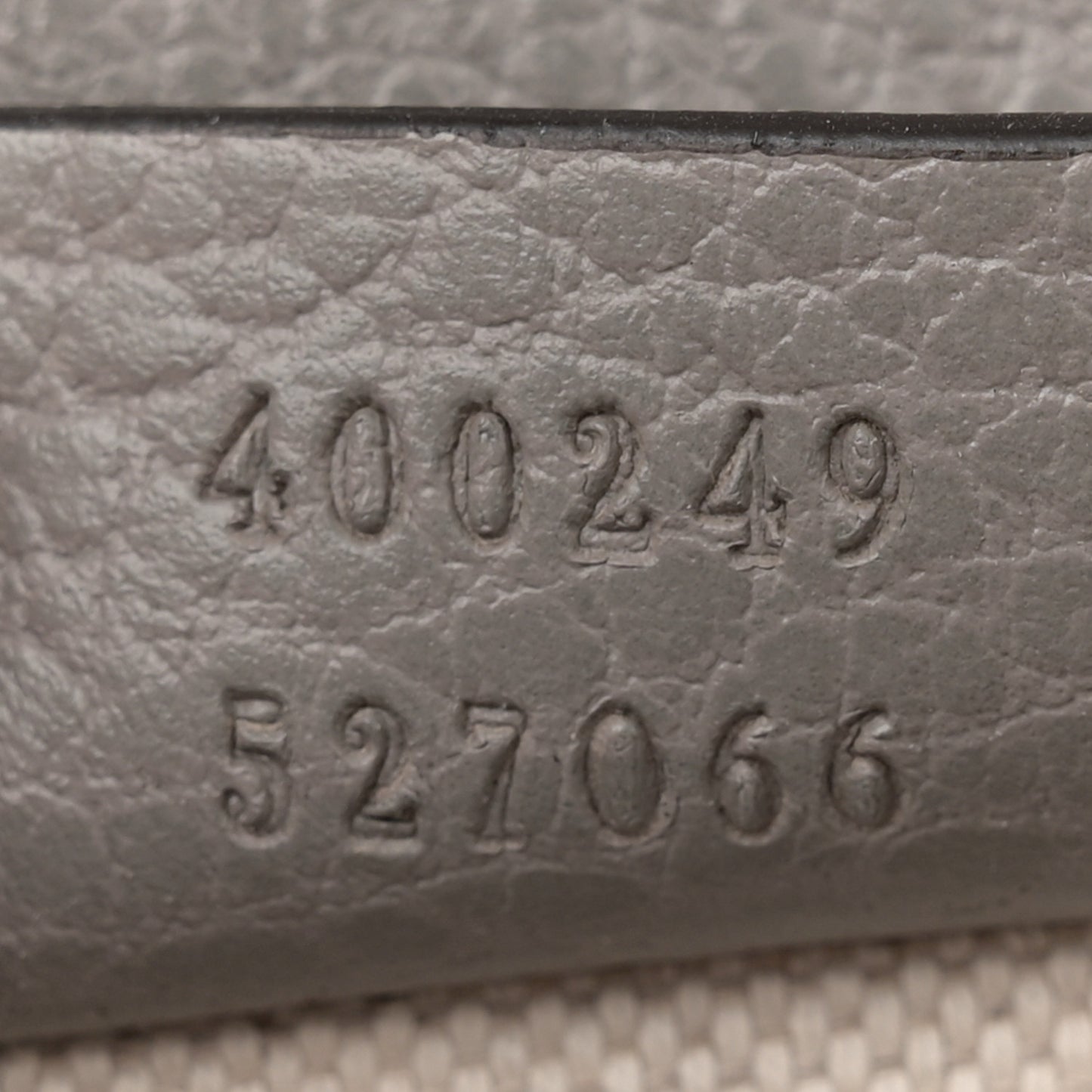 Pebbled Calfskin Small Dionysus Shoulder Bag Dusty Grey