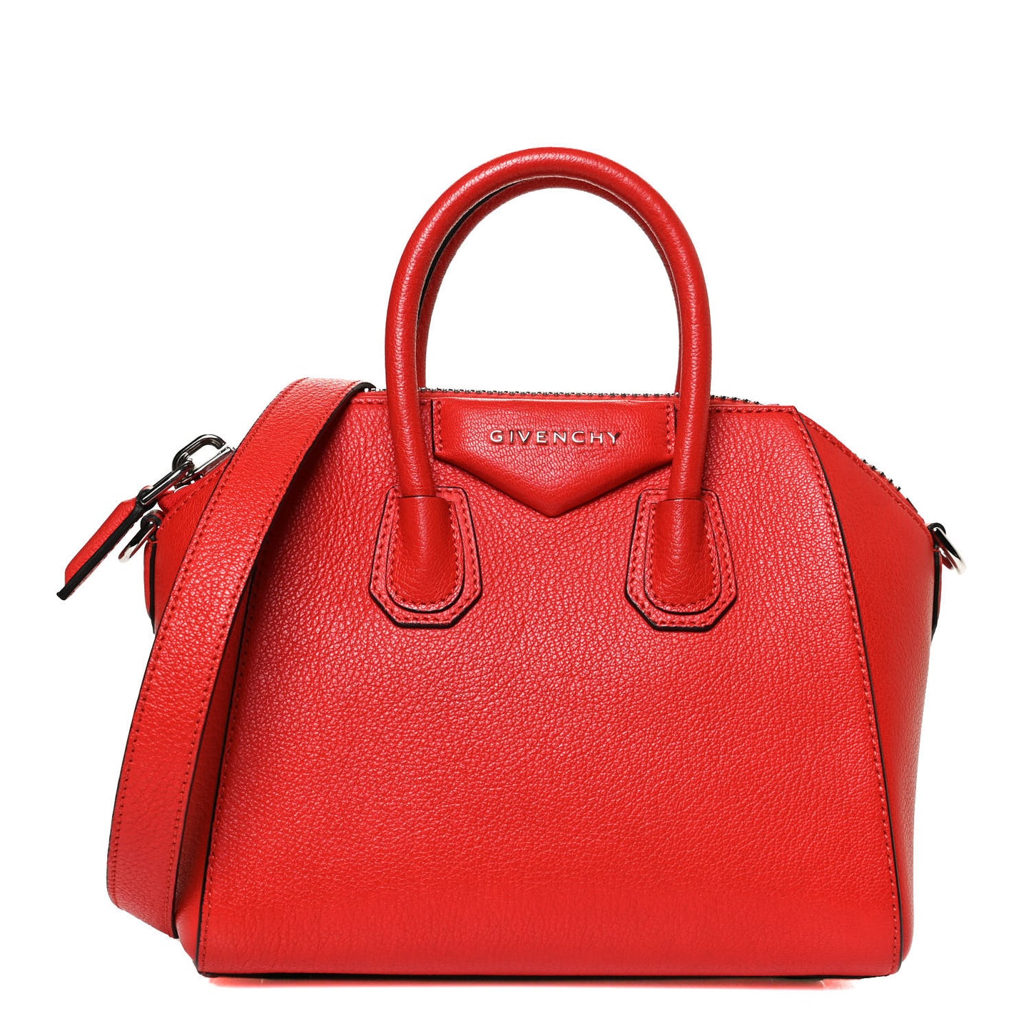 Sugar Goatskin Mini Antigona Red