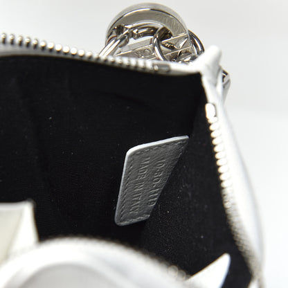 Christian Dior X DANIEL ARSHAM Grained Calfskin Zip Charm White 7 of 9