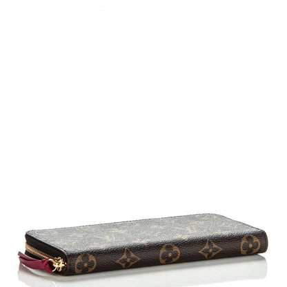Louis Vuitton Monogram Clemence Wallet Fuchsia 4 of 7