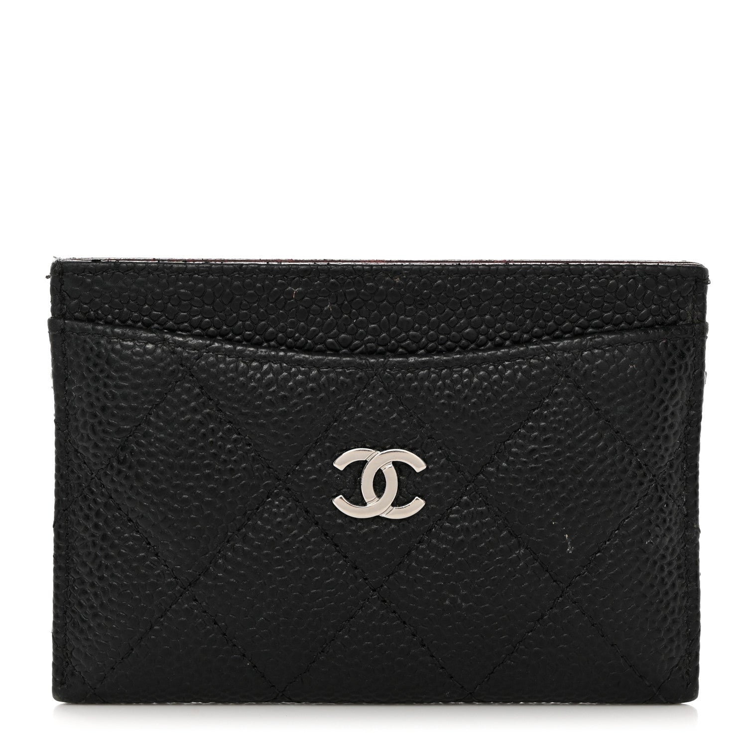 Chanel Caviar Quilted Card Holder Black 1 of 9