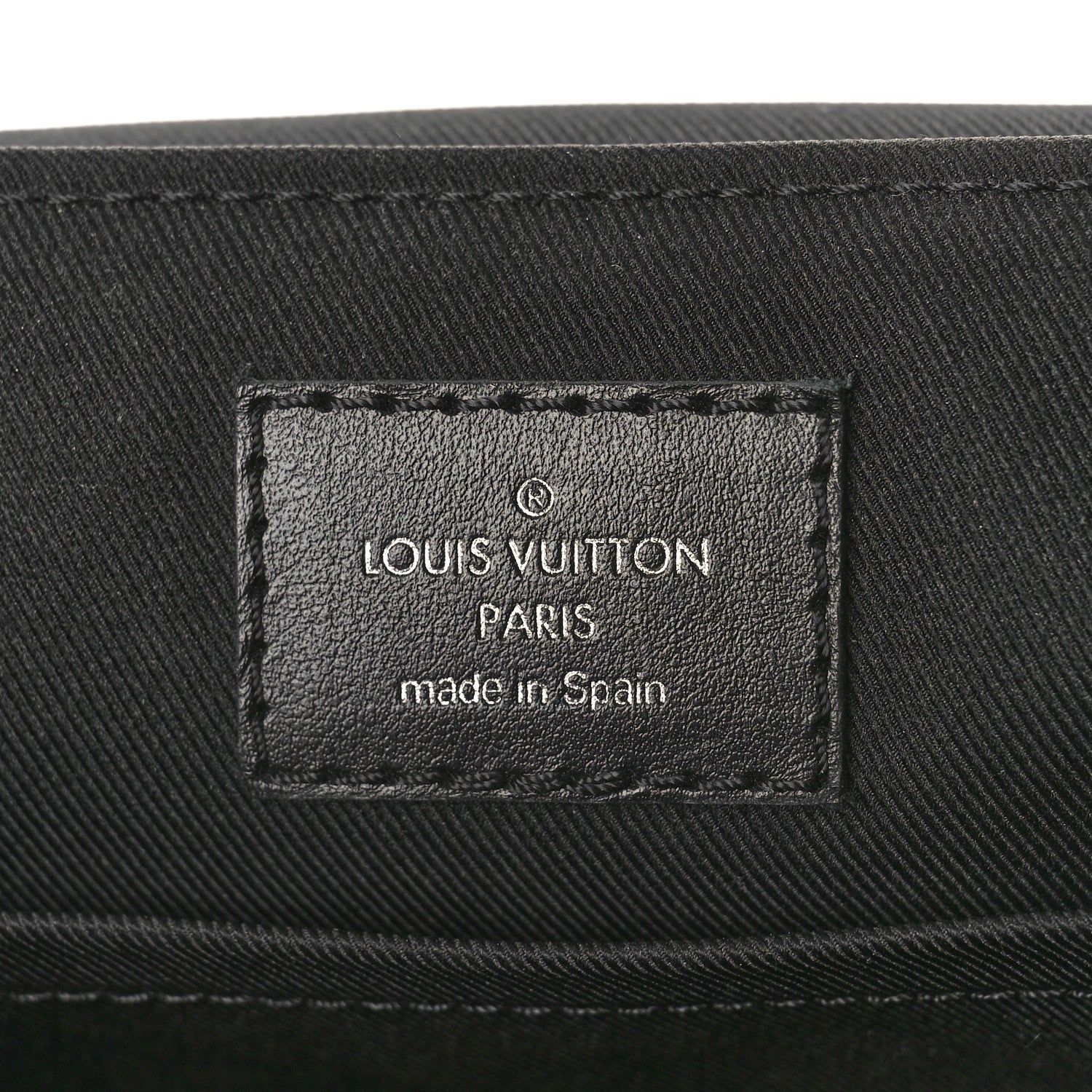 Louis Vuitton Monogram Eclipse District PM Black 6 of 9