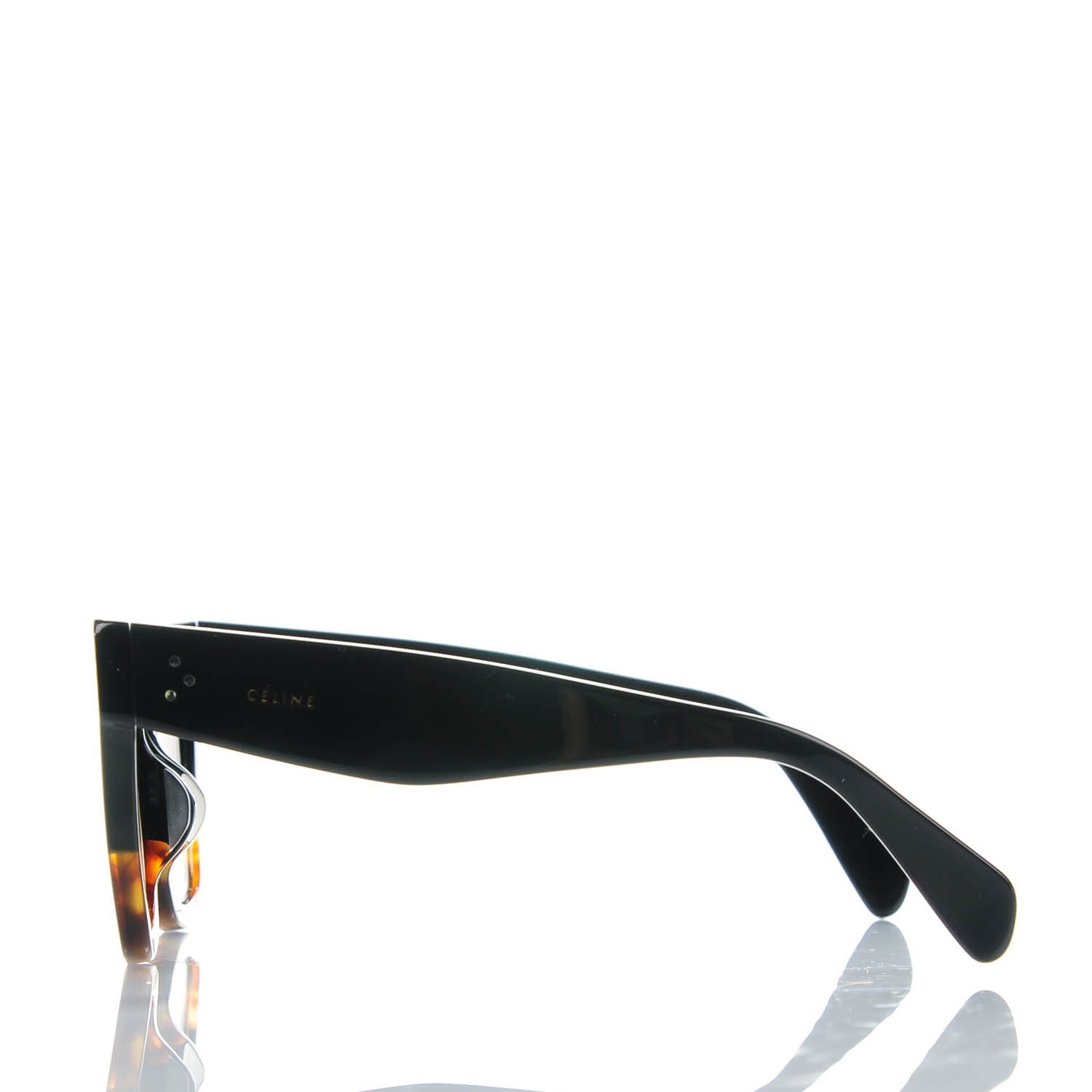 Celine Catherine Sunglasses CL 41098/F/S Black Havana 2 of 6