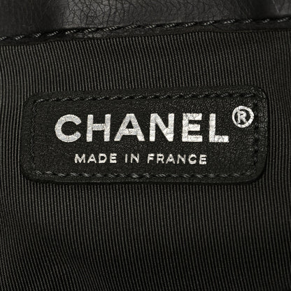 Chanel Calfskin New Medium Boy Reverso Flap Black 6 of 14
