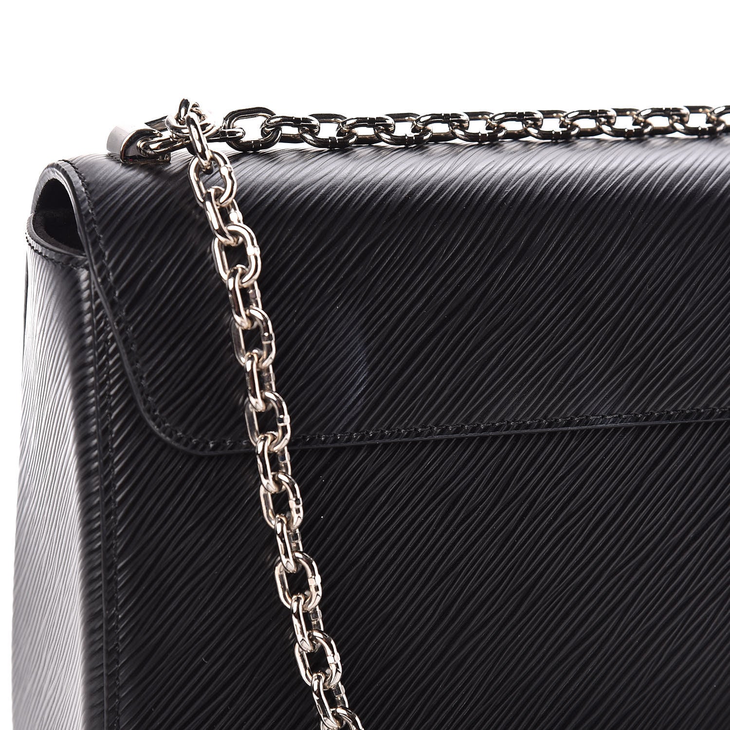 Louis Vuitton Epi Twist Shoulder Bag MM Black 9 of 11